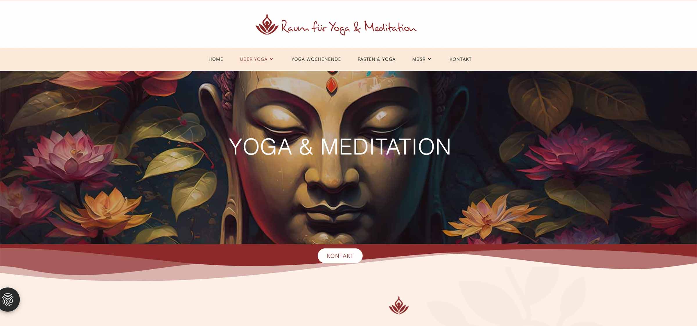 Referenzen Grafikspot aus Falkensee - Webdesign Raum für Yoga u. Meditation