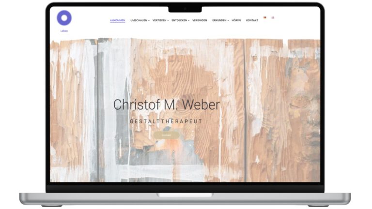 Screen Gestalttherapeut C. Weber