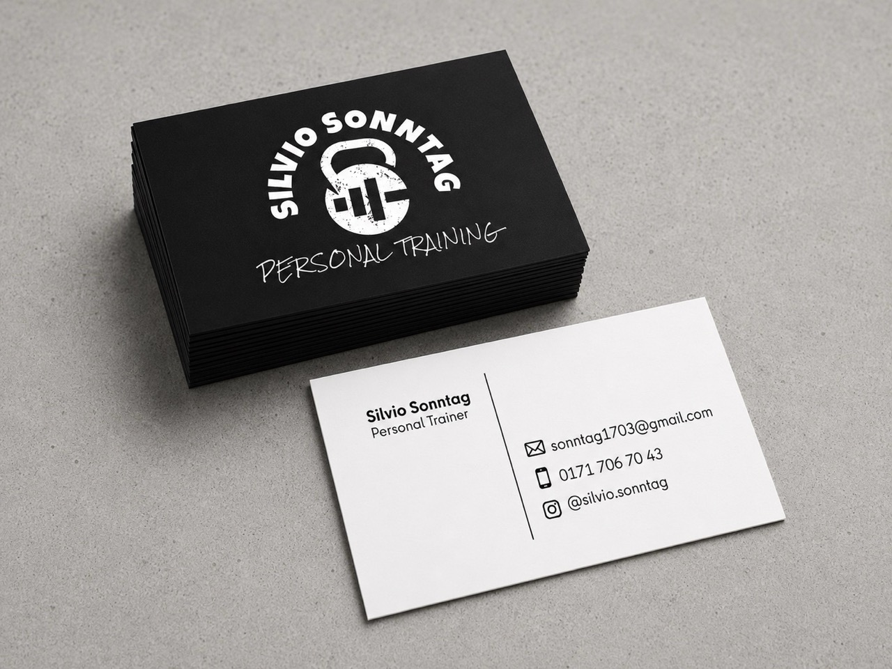 Visitenkarten Personaltrainer